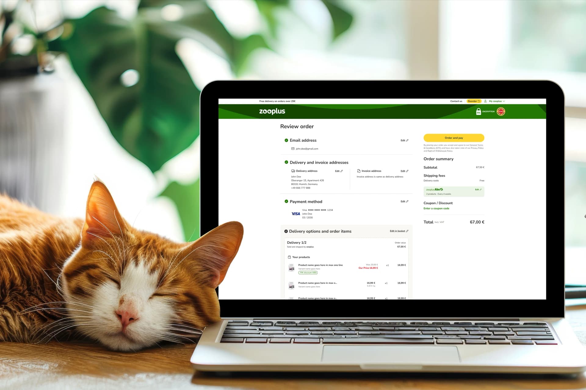 zooplus: A modernised checkout experience