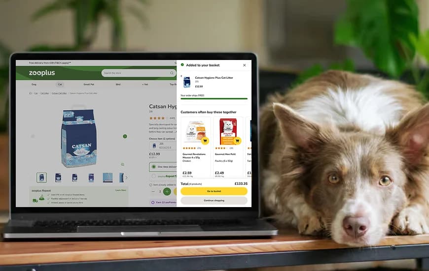 zooplus: Reframing the mini-cart experience